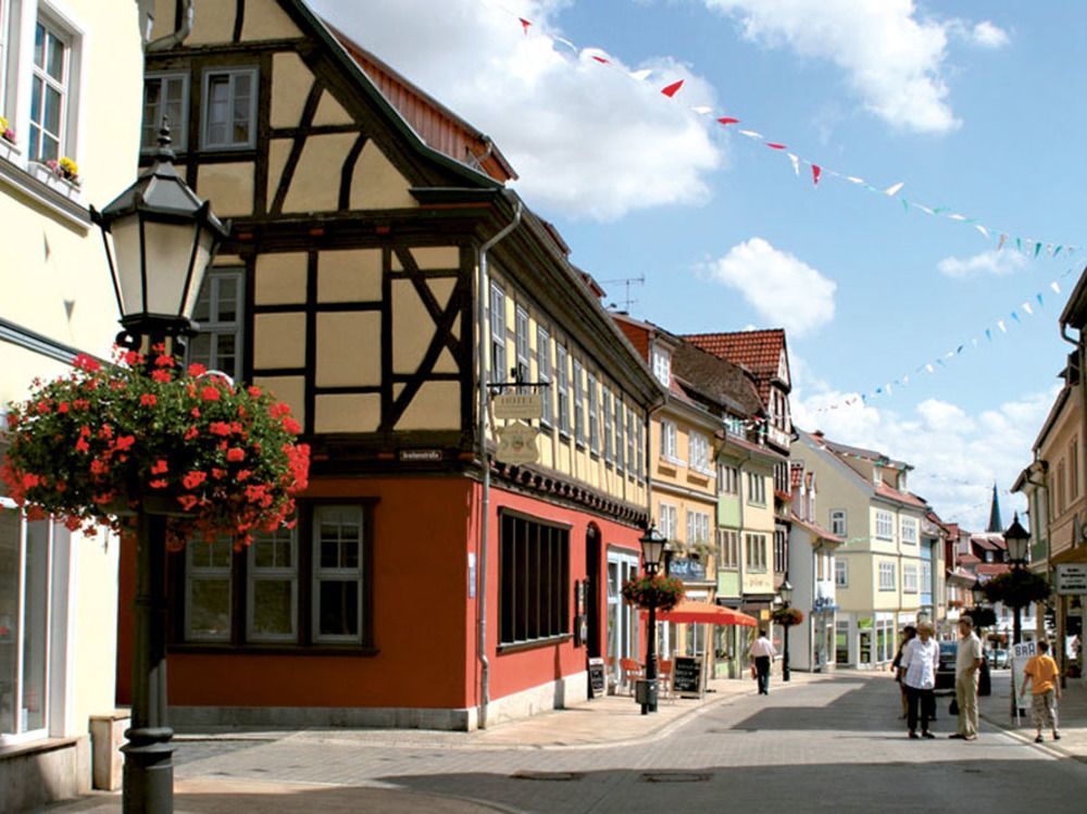 Muehlhaeuser Hof Und Stadtmauer Mühlhausen Extérieur photo